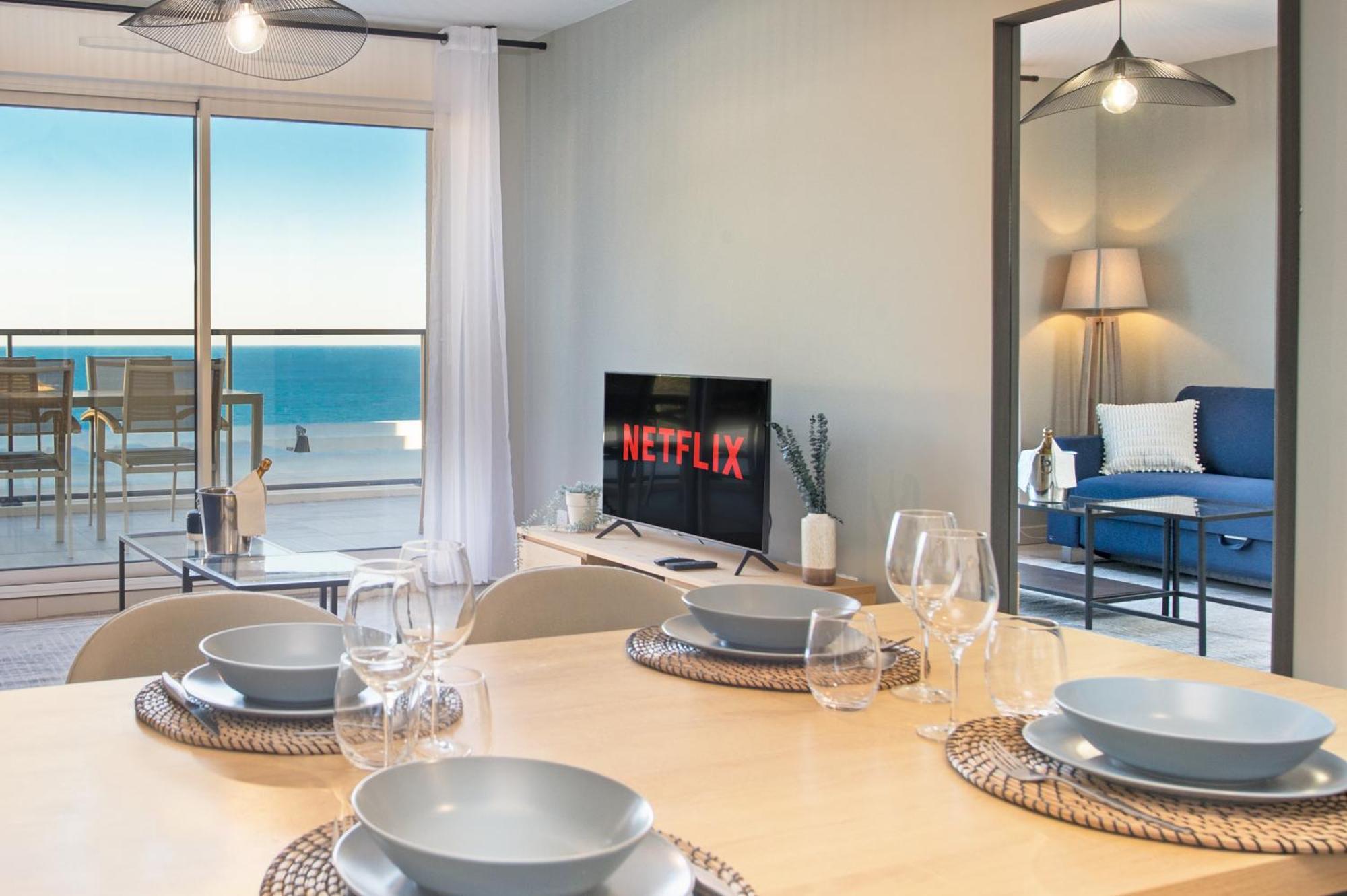 Luxury - Sea View - Private Parking - Bp Appartamento