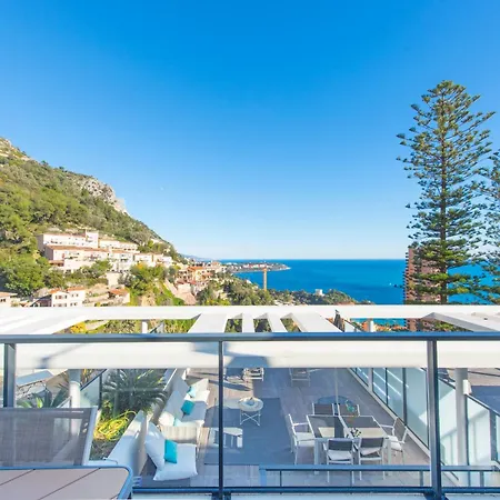 Luxury Apartment - Sea View - Private Parking - Bp Beausoleil Exterior photo