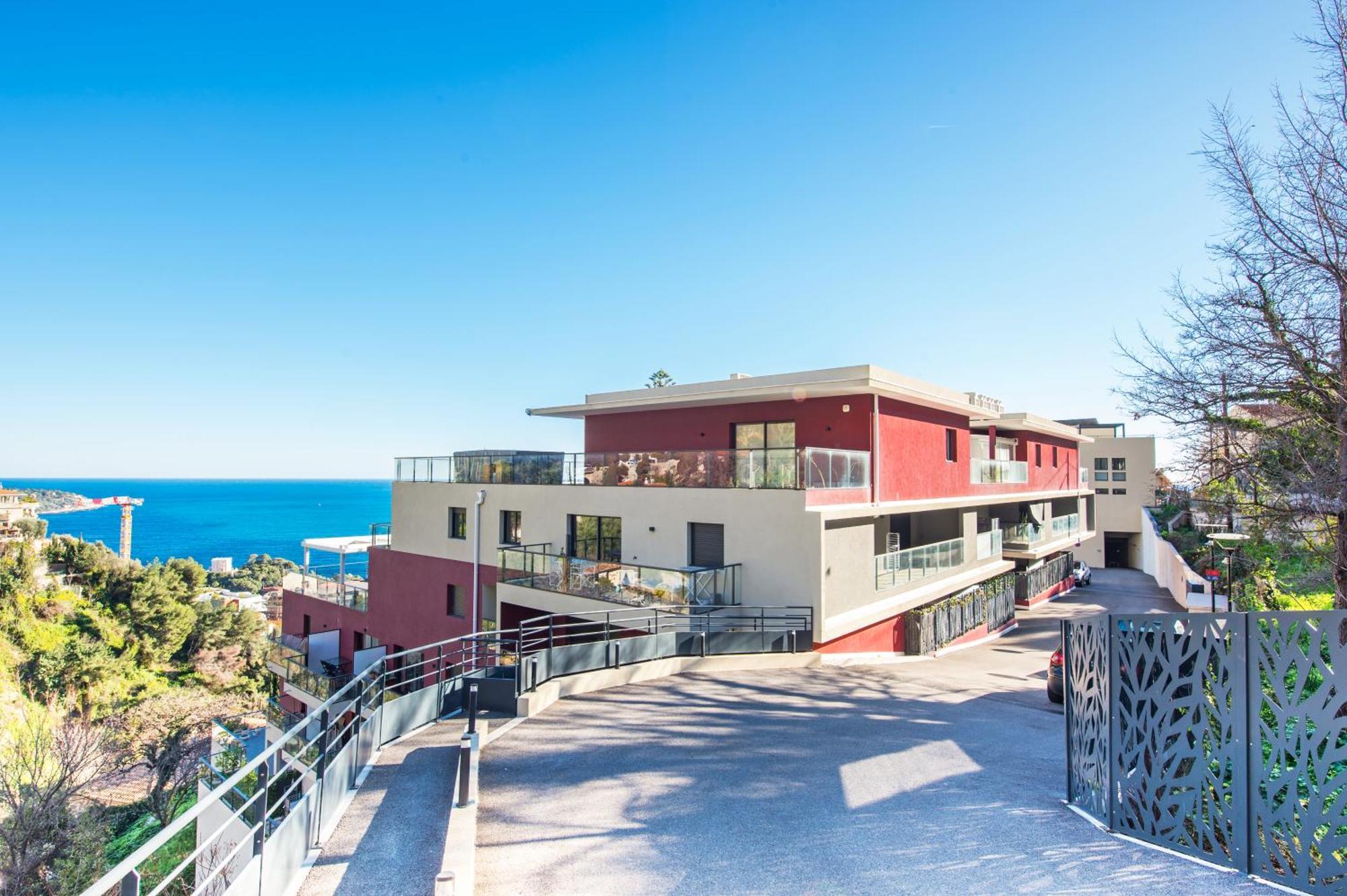 Luxury - Sea View - Private Parking - Bp Apartment Beausoleil